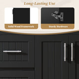 Wall Mounted Bathroom Vanity & Sink, 2 Drawers
