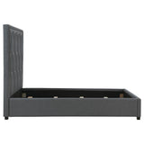 Maille - Panel Bed With Scalloped Headboard