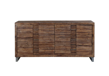 Andria - Reclaimed Dresser - Oak - Dressers - Alpine Outlets