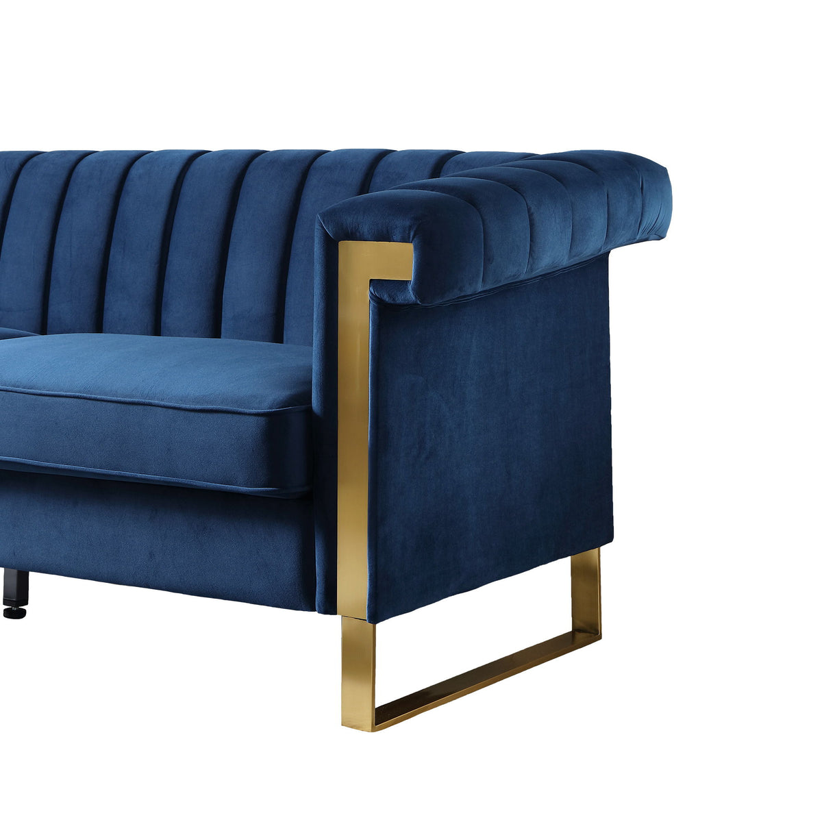 2 Piece Sofa Set With Tufted Back And Deep Seating
