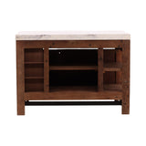 Russel - Island - Dark Brown / Beige