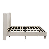 Upholstered Bed & High Headboard Design