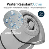 Memory Foam Camping Mattress, Foldable, Portable Comfort With Water Resistant Cover