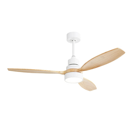 52" Integrated LED Ceiling Fan With Remote Control And Blades For Living Room