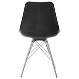 Padded Dining Chair (Set of 2) - Black