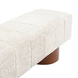 Modern Upholstered Dining Bench