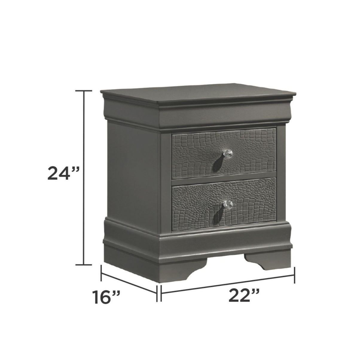 Blaze - Modern Bedroom Set With LED Headboard