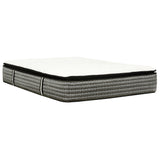 14" Premium Pocket Coil Hybrid Mattress With Gel Memory Foam, Super Plush - Gray / White - King
