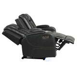 Benz - Power Reclining Loveseat & LED Lighting And Built In USB