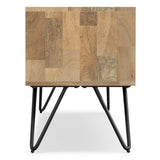 Hunter - Handcrafted TV Media Stand - Natural
