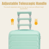 Hard Shell Travel Luggage With Scratch Resistant Surface