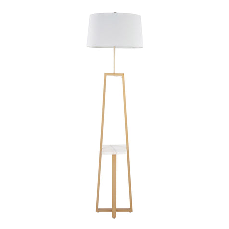 Cosmo - Shelf Contemporary / Glam Floor Lamp