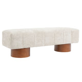 Modern Upholstered Dining Bench