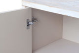 Accent Cabinet Sideboard Buffet Wooden Storage Server in Light Brown