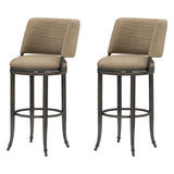 Torres - Upholstered Swivel Barstool