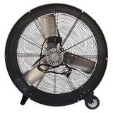 Velocity Drum Fan With 2 Speed - Black