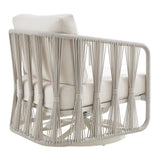 Breeze - Powder Coated Metal Outdoor Conversation Set With Cushions