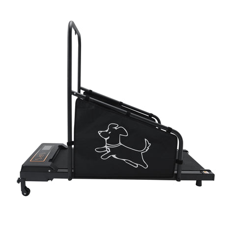 Dog Treadmill For Medium Dogs Running Machine With Non Slip Belt And Remote Control - Black