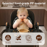 Convertible Baby High Chair To Rocker With 5 Point Harness