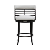 Telia - Upholstered Swivel Counter Height Barstool