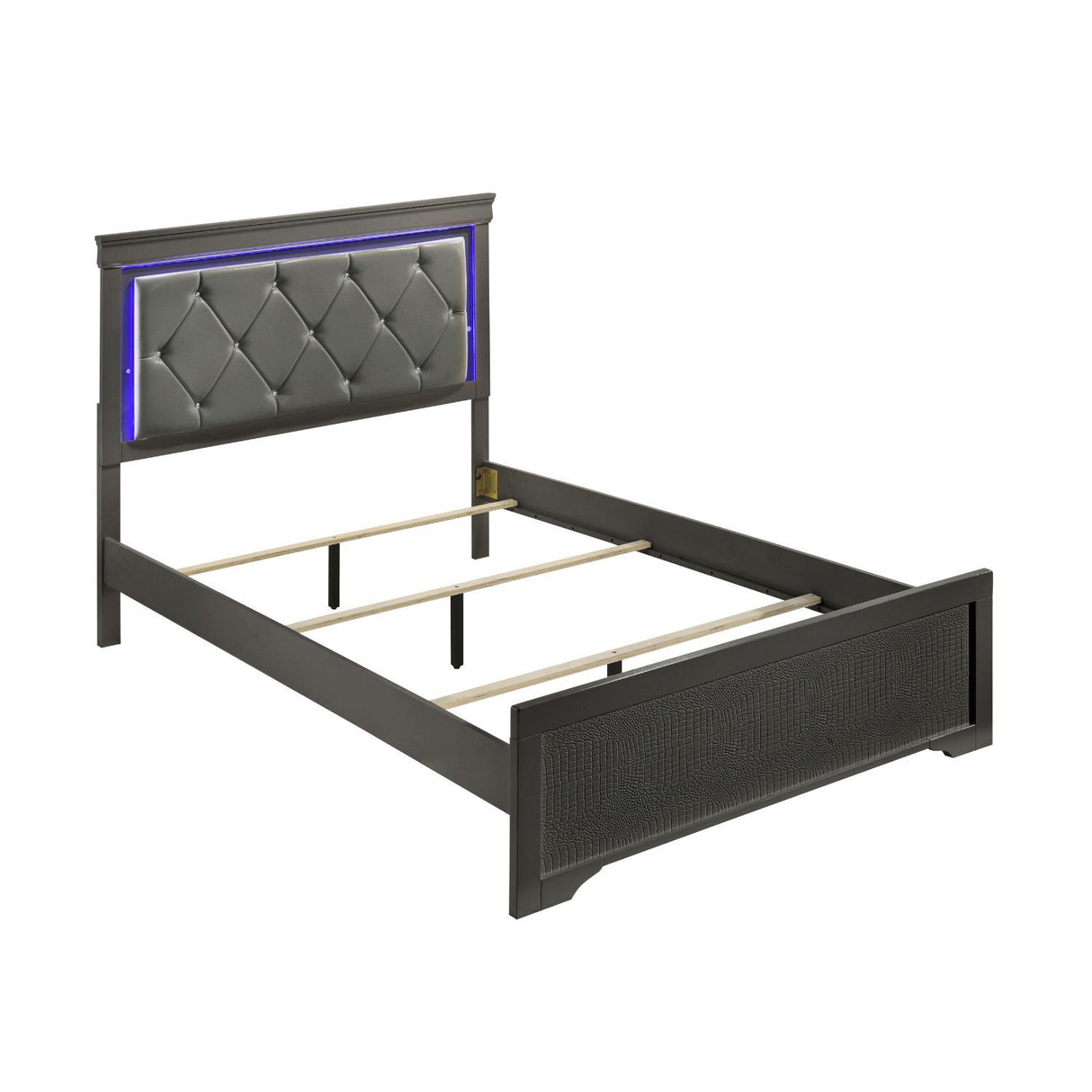 Blaze - Modern Bedroom Set With LED Headboard