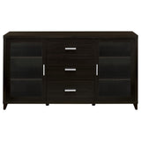 Barnaby - 4 Piece Rectangular Entertainment Center - Cappuccino