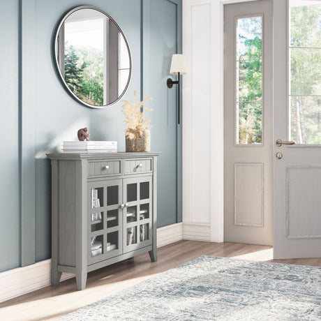 Acadian - Handcrafted Entryway Storage Cabinet - Accent Cabinets - Alpine Outlets