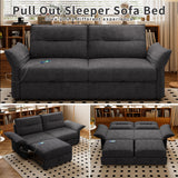 Sofa Bed With Convertible Design, Living Room Furniture
