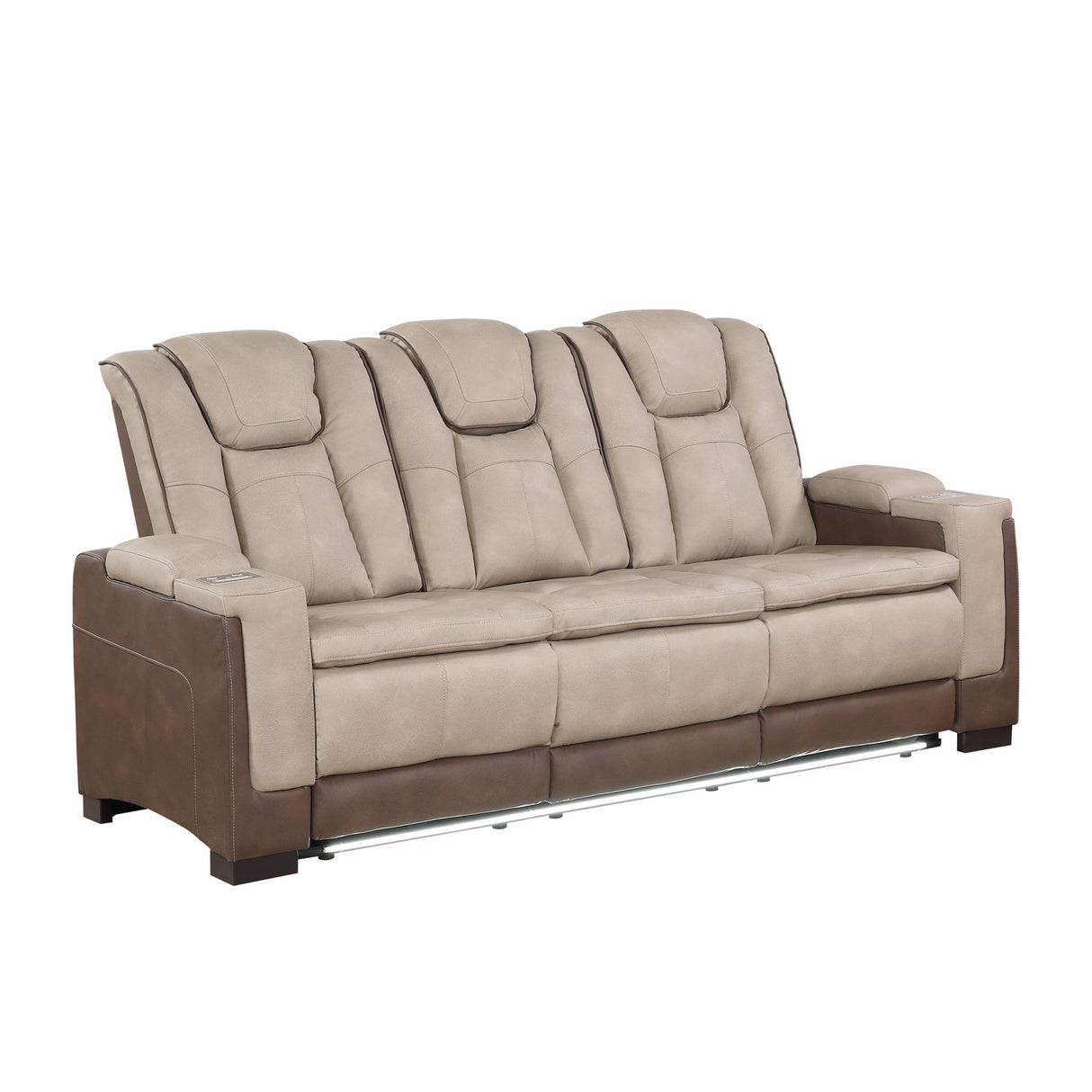 Bruno - Power Reclining Living Room Set With LED Lighting