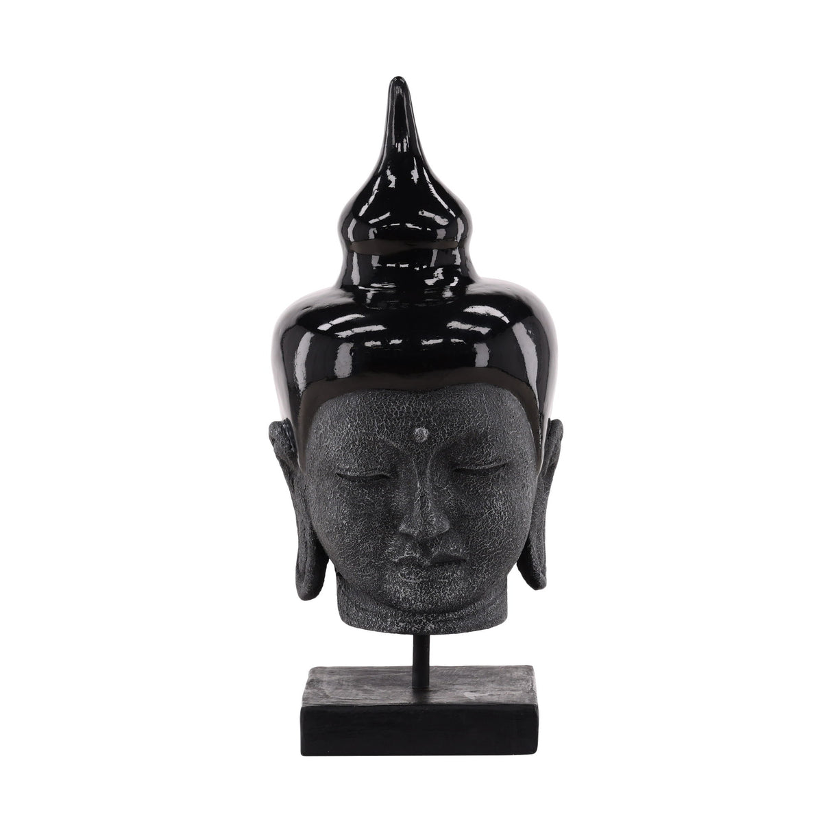 Buddha Head - Black