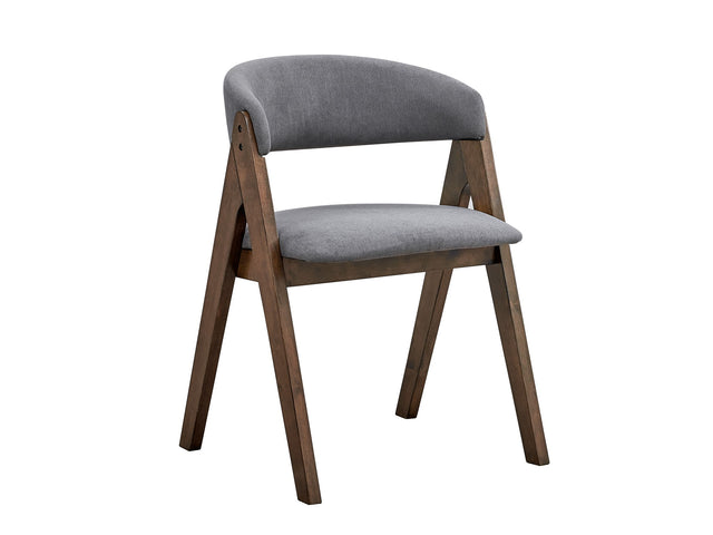 Keiki - Side Chair (Set of 2) - Gray - Chair Sets - Alpine Outlets