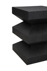 Plato's - End Table - Black