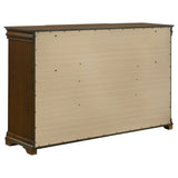 Leonide - 9 Drawer Dresser - Cherry