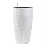 Tall Planters Set With Water Level Monitor And Auto Watering