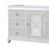Abigale - 6 Drawer Dresser With LED (Includes Dresser Only, Mirror Not Included) - White