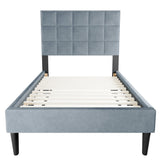 Modern Bed With Adjustable Headboard