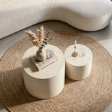 Modern Round Nesting Coffee Table (Set of 2)