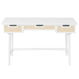 Writing Desk With 3 Drawers For Living Room