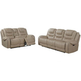 Power Motion Sofa Set With USB Ports And Adjustable Headrests