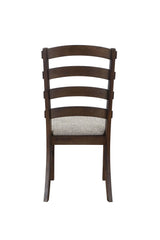 Pascaline - Rustic Side Chair (Set of 2) - Gray / Brown - Chair Sets - Alpine Outlets