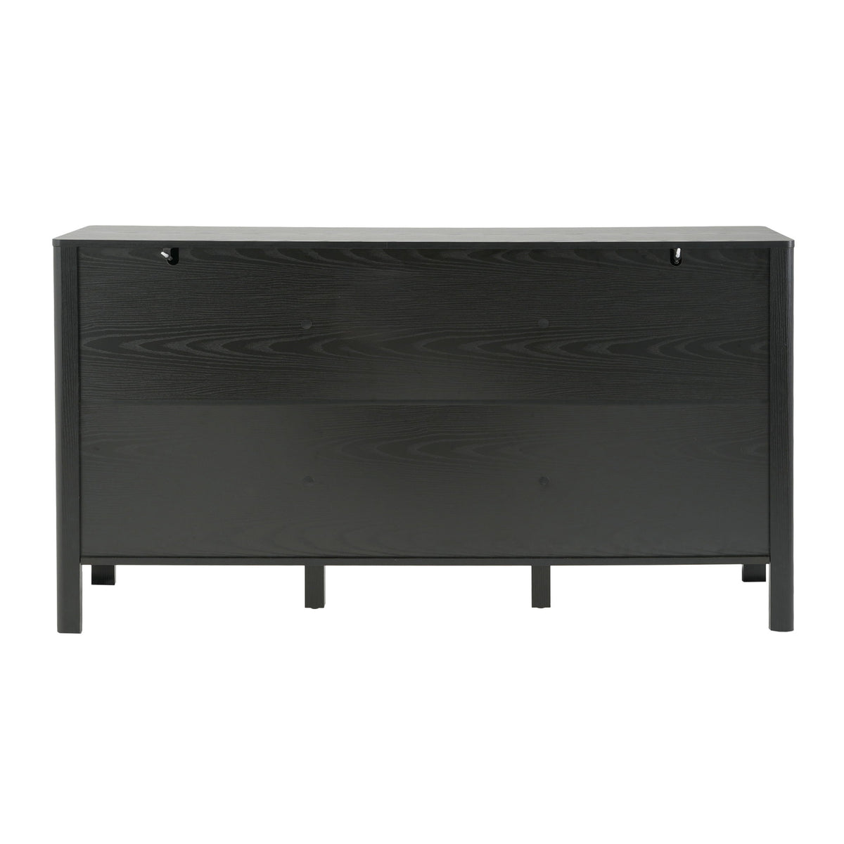 Colored Fluted Sideboard With 3 Doors And 1 Drawer