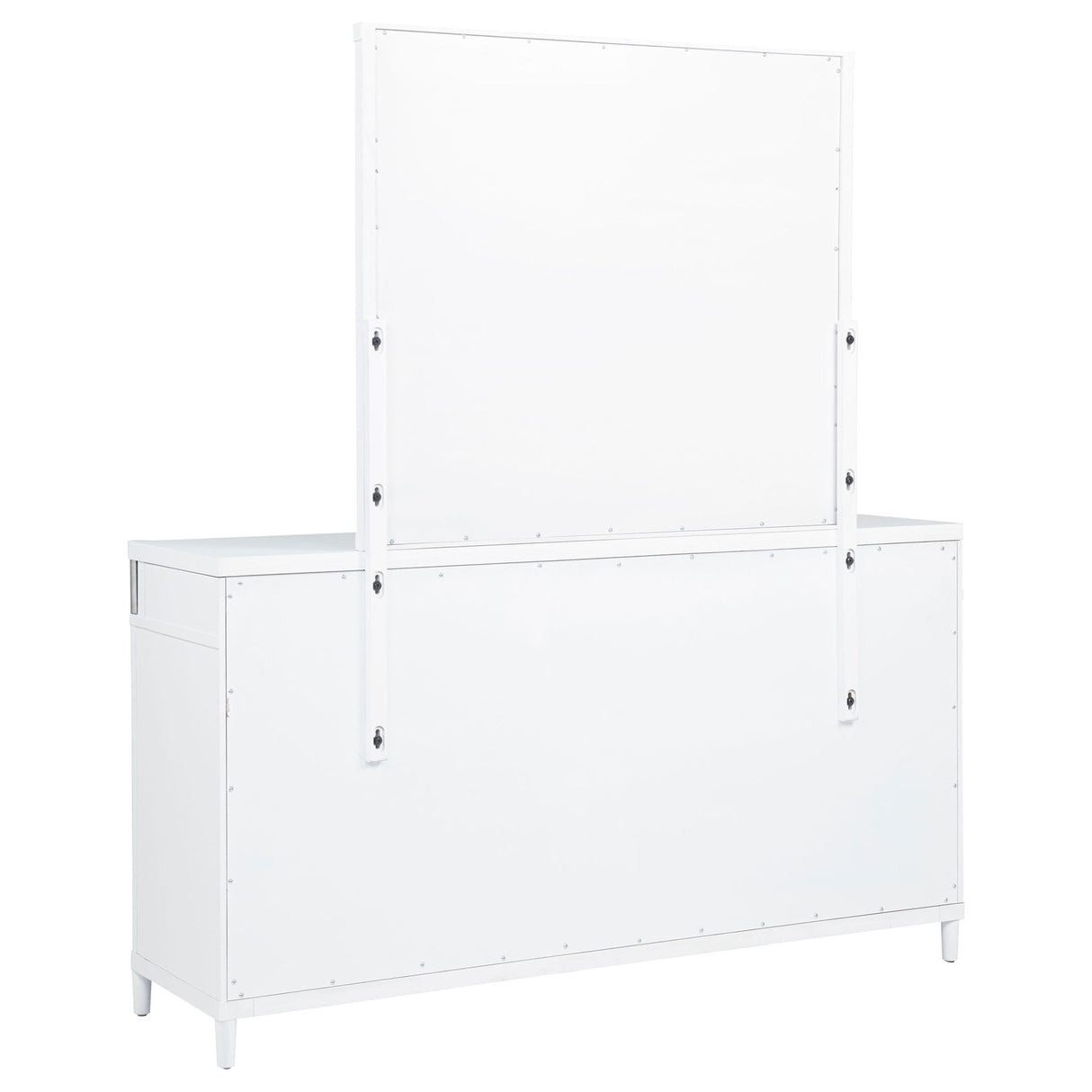 Robinson - 8 Drawer Dresser With Mirror - White