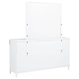 Robinson - 8 Drawer Dresser With Mirror - White
