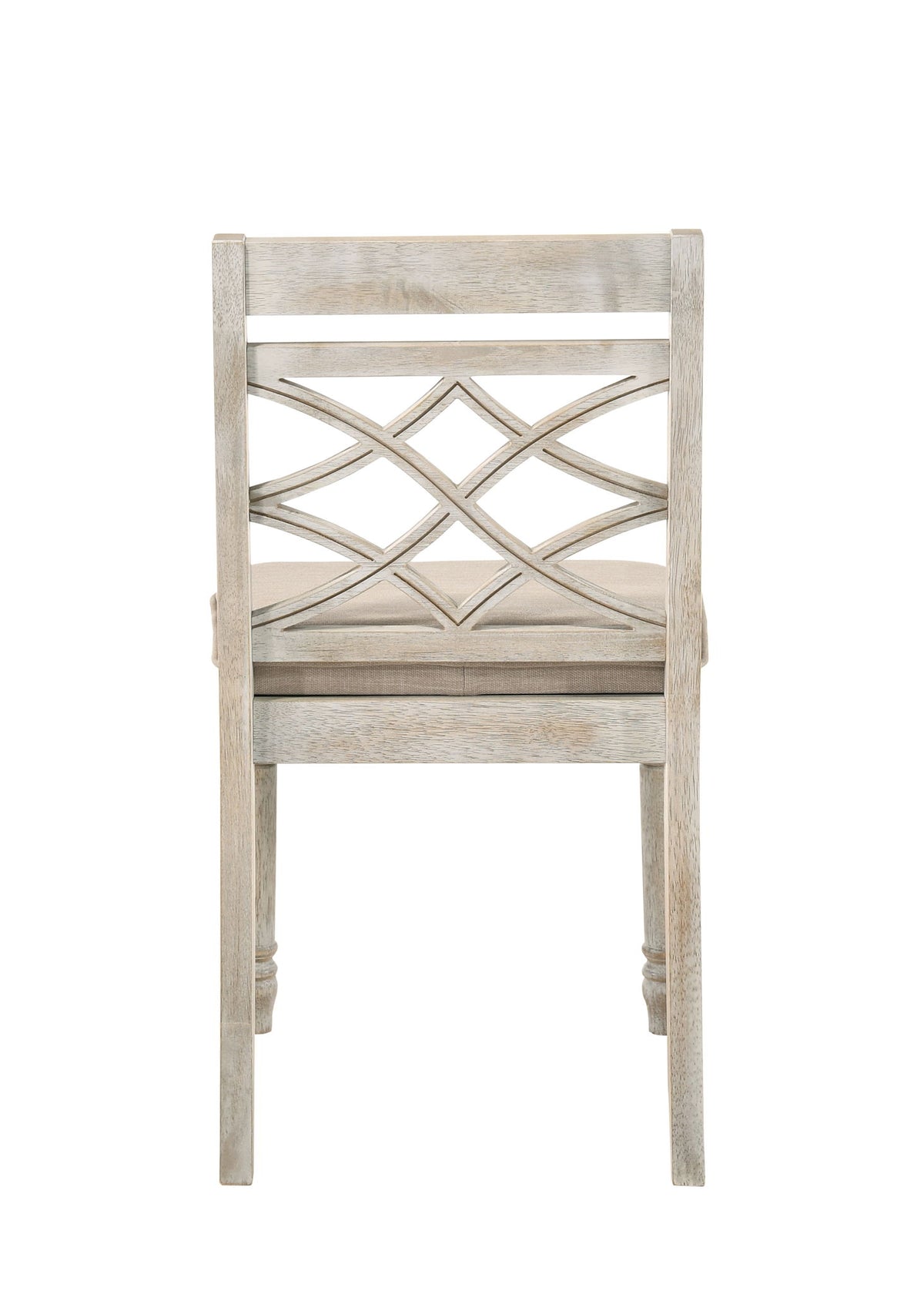 Havanna - Wide Chair With Cushion (Set of 2) - Off White