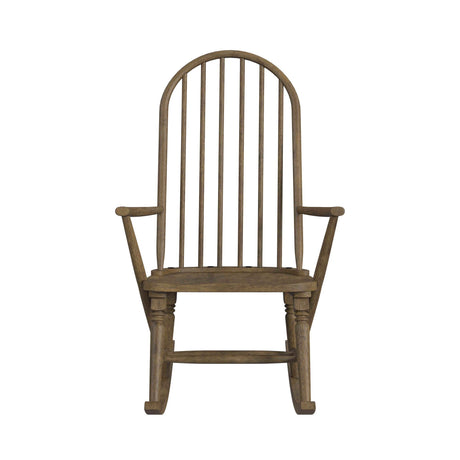 Heritage & Home - Rocking Chair - Oak Brown