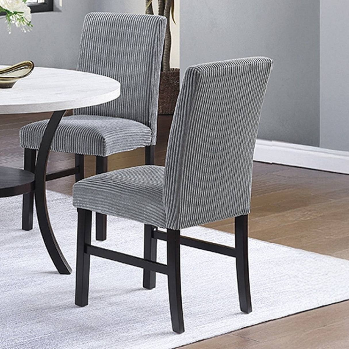 Upholstered Dining Chairs For Kitchen (Set of 2)