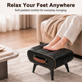 Minimalist Footstool With Hidden Storage