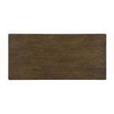 Dining Table With Rattan Accents