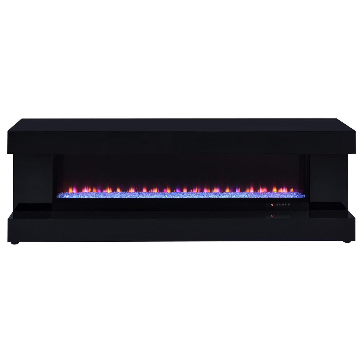 TV Stand Fireplace Console With Bluetooth Speaker
