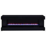 TV Stand Fireplace Console With Bluetooth Speaker